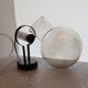 Minimalist wall lamp by Limburg in blown glass, 1970