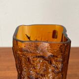 Mid-century modern glass vase by Kai Blomqvist for Kumela, Finland, 1960s.