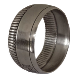 Silver towel ring