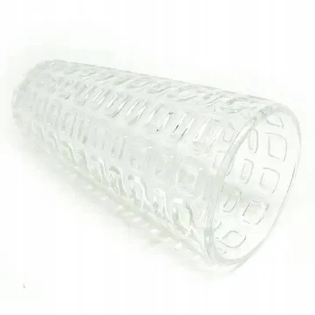 Vulkany vase, modernism, pink roselin glass, Ząbkowice, Poland, 1970s