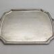 Large 19th century Louis XVI style silver metal tray