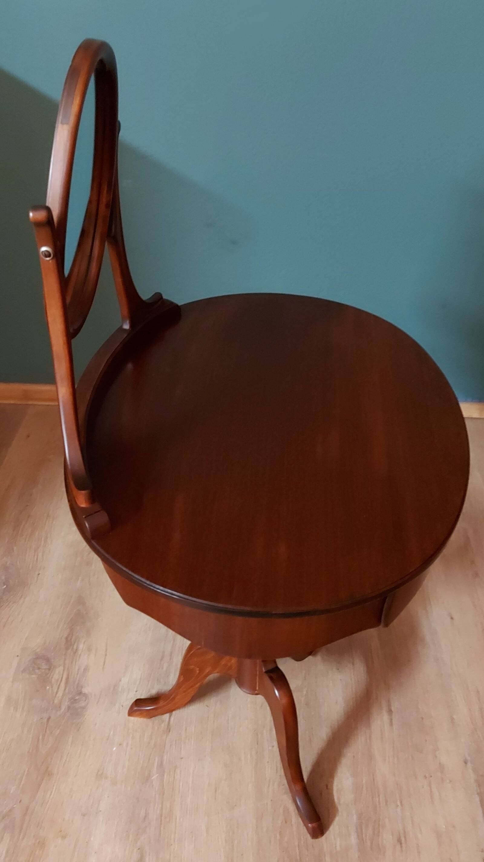 Scandinavian dressing table, Art Deco, mahogany