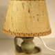 Enamelled sandstone lamp from the 70s