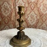 Antique gilt bronze candlestick