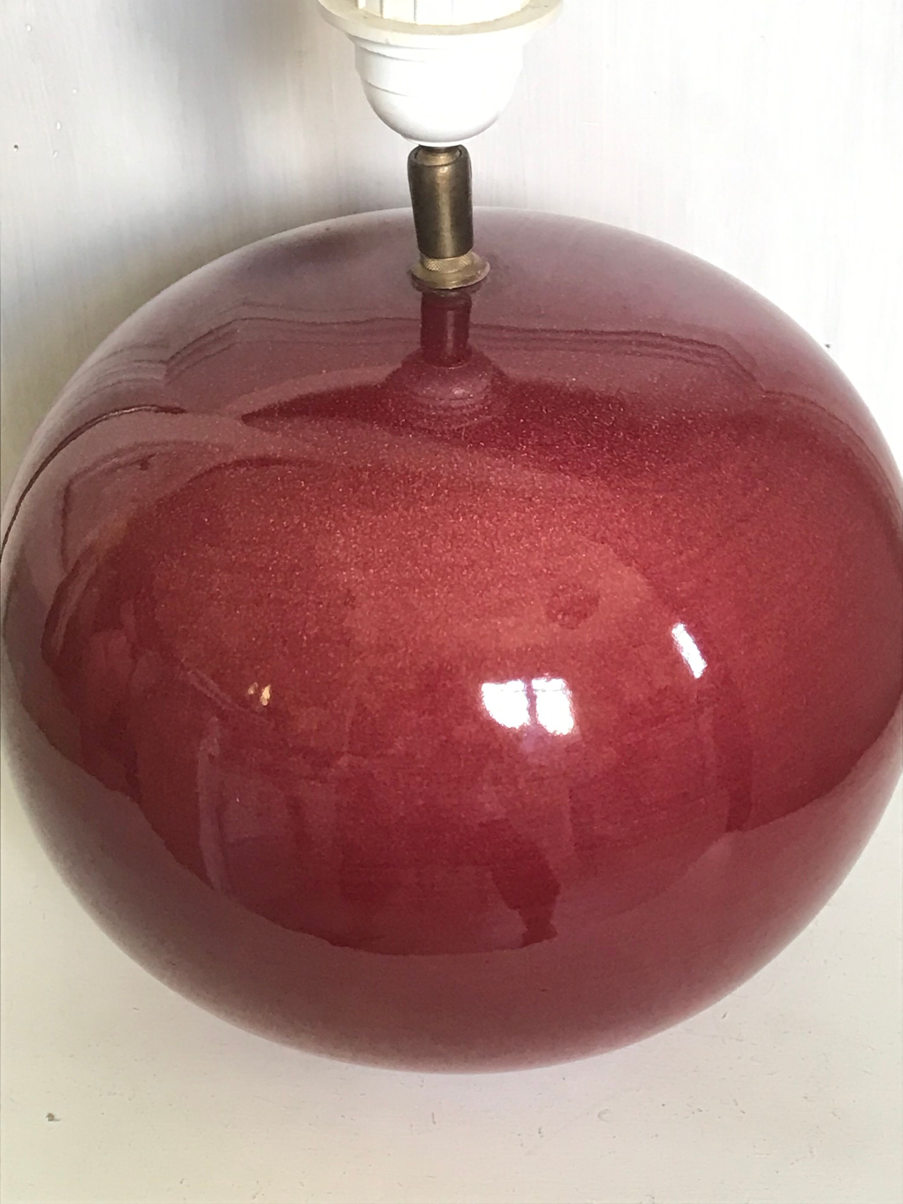 Vintage ceramic lamp