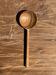 Small spoon, round kitchen utensil in teak L16 D2