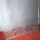 Art Deco engraved glass door panel