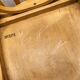 Paire de chaises bistrot Baumann 1970 couleur miel