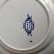 8 dessert plates from Flora Creil and Montereau