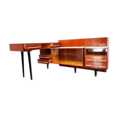 Modular set chest of drawers, desk, cabinet proj. M. Pozar for Up Zavody 1960