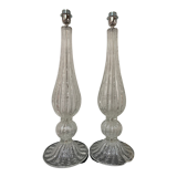 Pair of lamp legs Alberto Dona- Murano glass - 70s