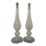 Pair of lamp legs Alberto Dona- Murano glass - 70s
