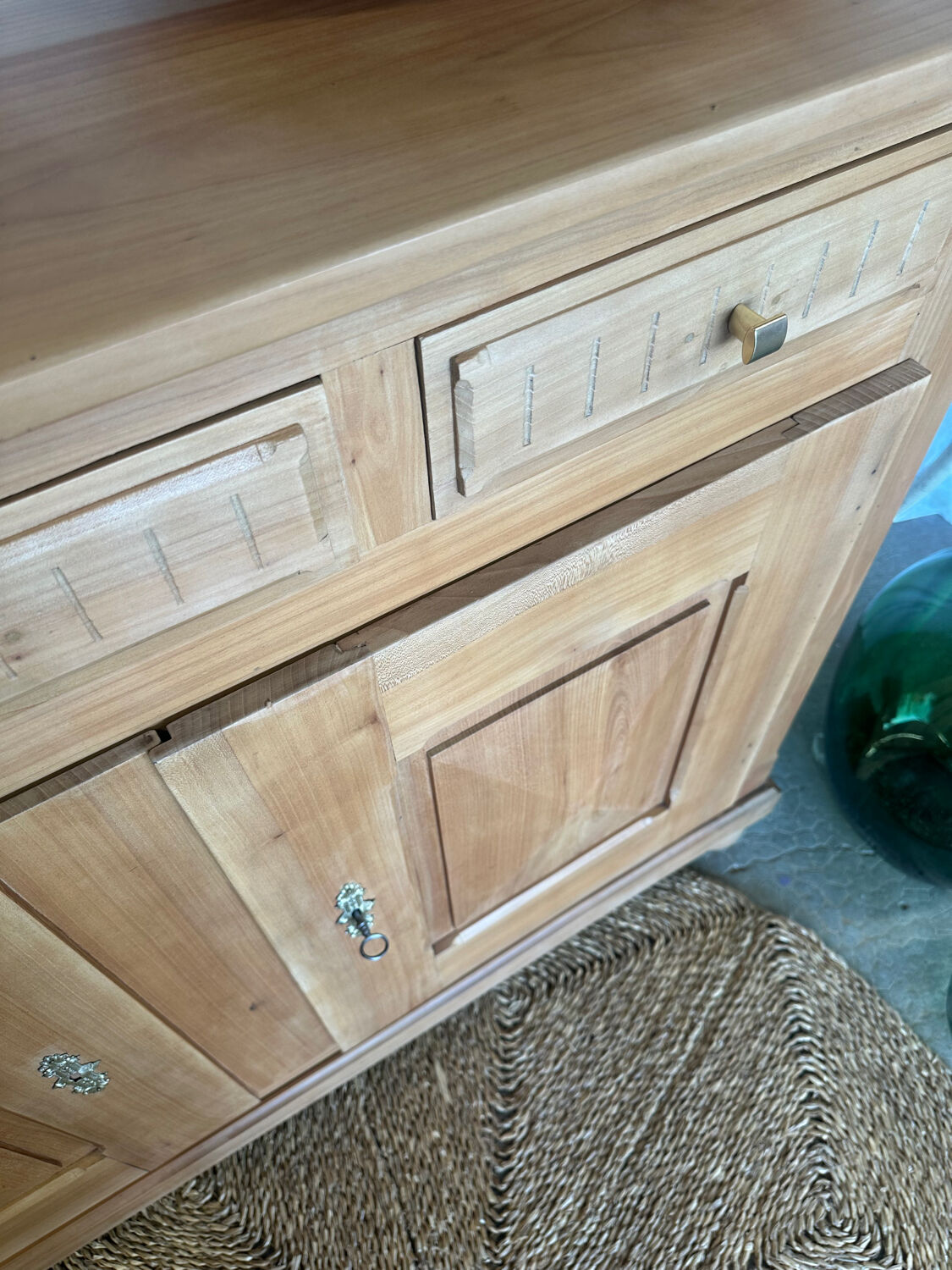Antique solid cherry wood furniture