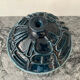 Vintage covered large pot in brutalist ceramic - Hungary