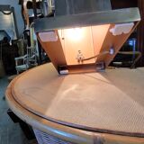 Desk lamp by Willy Daro in agate, 1970s