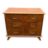 Vintage 1950s chest of drawers in gilded oak