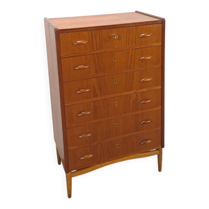 Deense teck ladekast