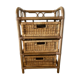Commode en rotin 3 tiroirs