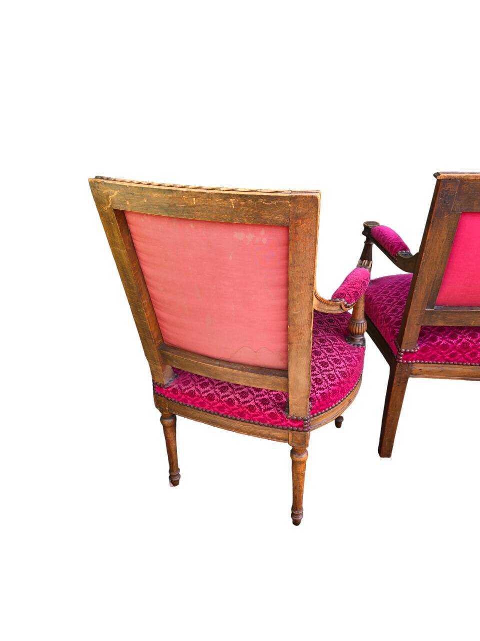 Salon Louis XVI - Banquette et deux fauteuils