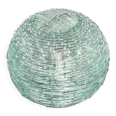 Lampe de table sphérique en mosaïque de verre italienne dans le style de Toa Tesserine, années 1960-1970.