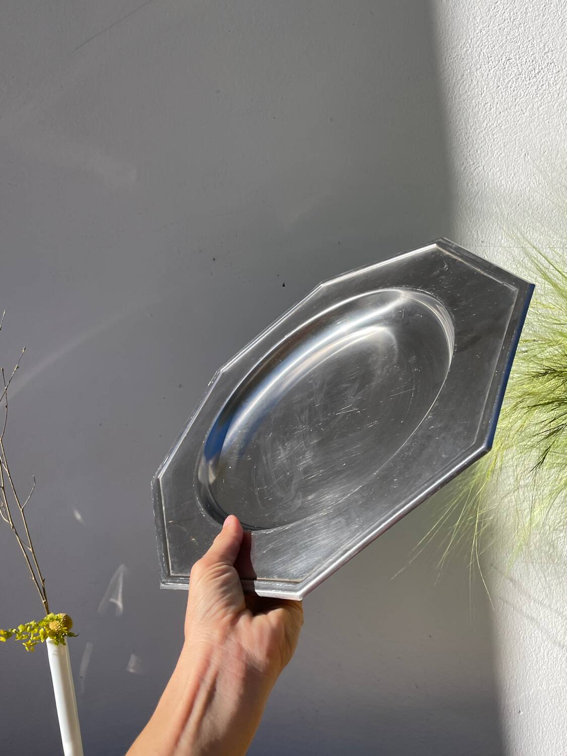 Jean Couzon stainless steel dish