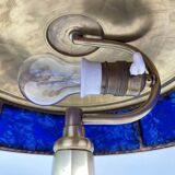 Art deco brass table lamp, 1930's