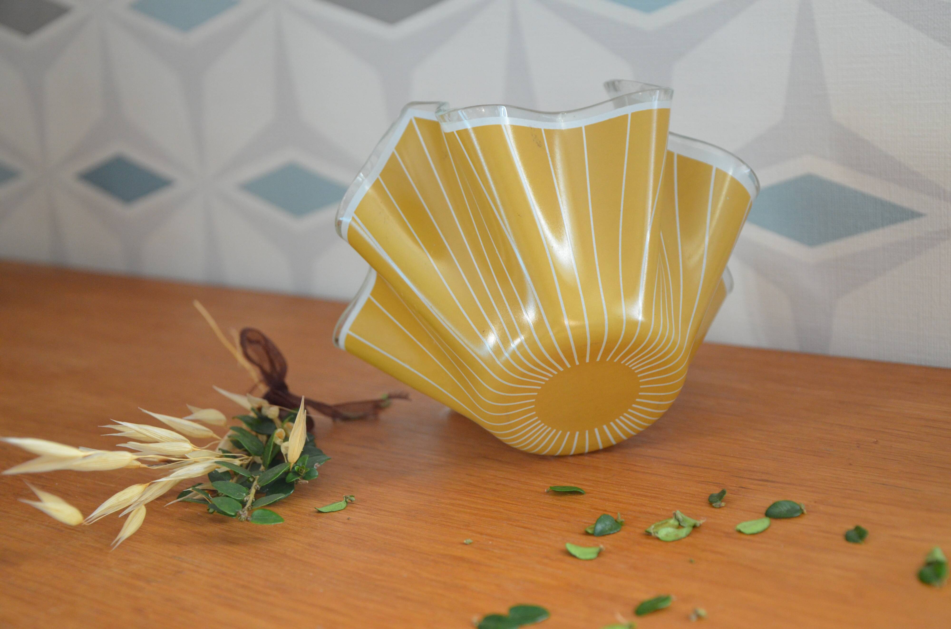 Chance Brothers handkerchief vase