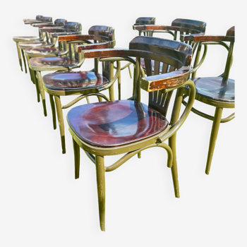 16 Unique Bistro chairs with metal legs