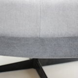 1970's Pair of Vintage Swivel Armchairs, Czechoslovakia