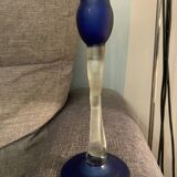 glass candlestick holder