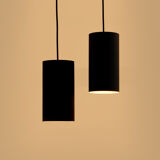 Set of 2 hanging lamps philips model nt 48 design by argenta, 1960