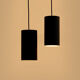 Set of 2 hanging lamps philips model nt 48 design by argenta, 1960
