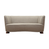 Beige sofa, Danish design, 1970s, production: Denmark