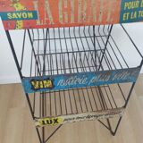 Industrial advertising shelf