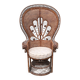 Fauteuil emmanuelle en rotin Peacock