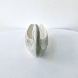 Gravy Boat With Handle Old Earthenware Ceramic Sarreguemines Salmon Fish Shape