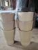 6 enamelled sandstone glasses