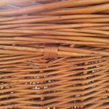 Wicker suitcase