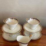 Coffee service in mocha Steltmann Bavaria