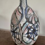 Ceramic vase fat lava