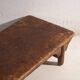 Table basse kang ancienne en bois d’orme – Chine, vers 1900