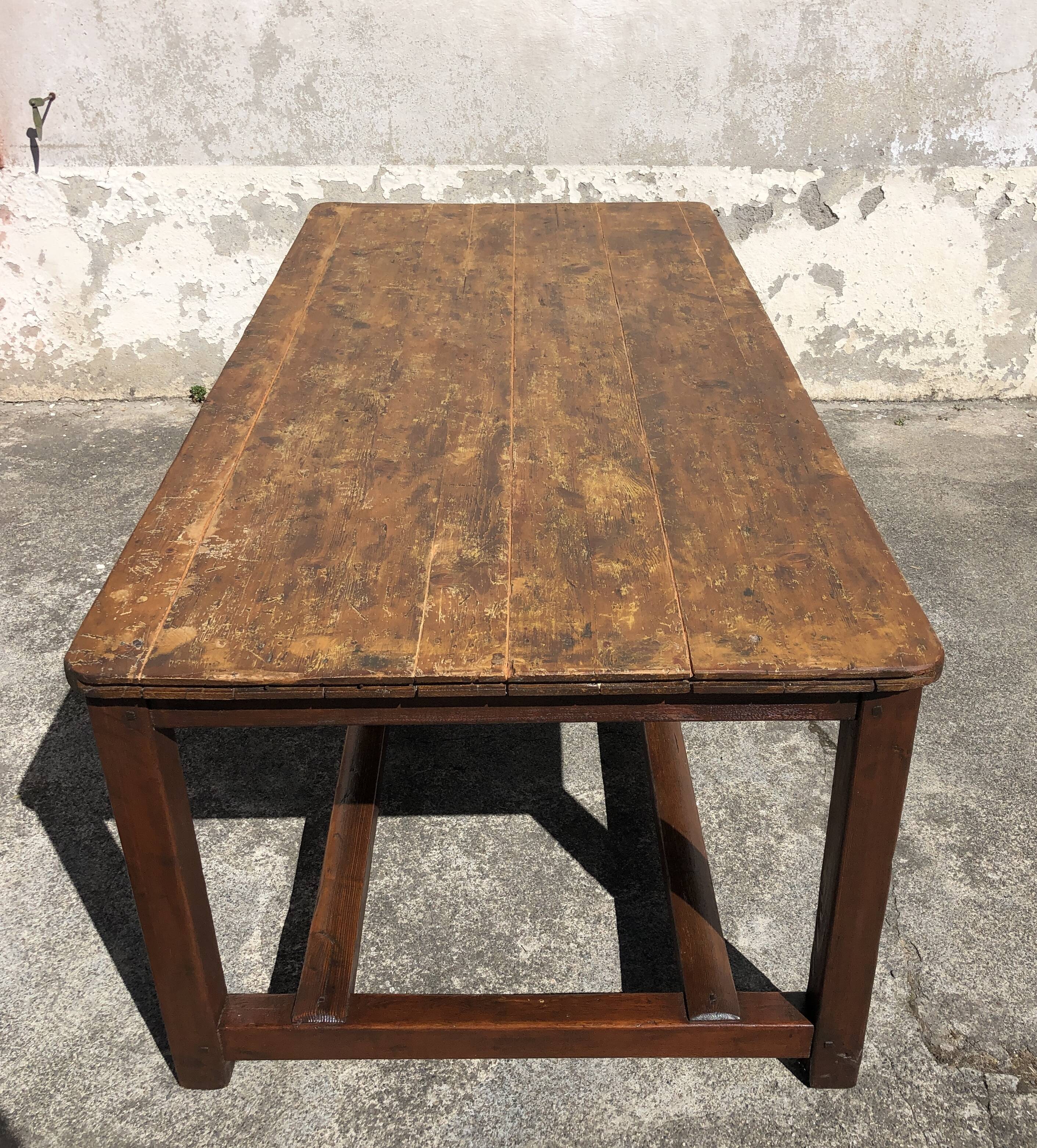 Old farmhouse table