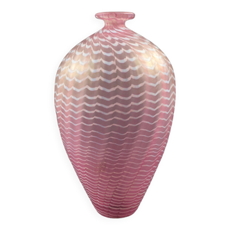 Vase modèle Minos en Verre par Bertil Vallien pour Kosta Boda, 1980