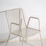 Antique outdoor chairs with armrests (circa 1920). Set of 4 pieces no. 4