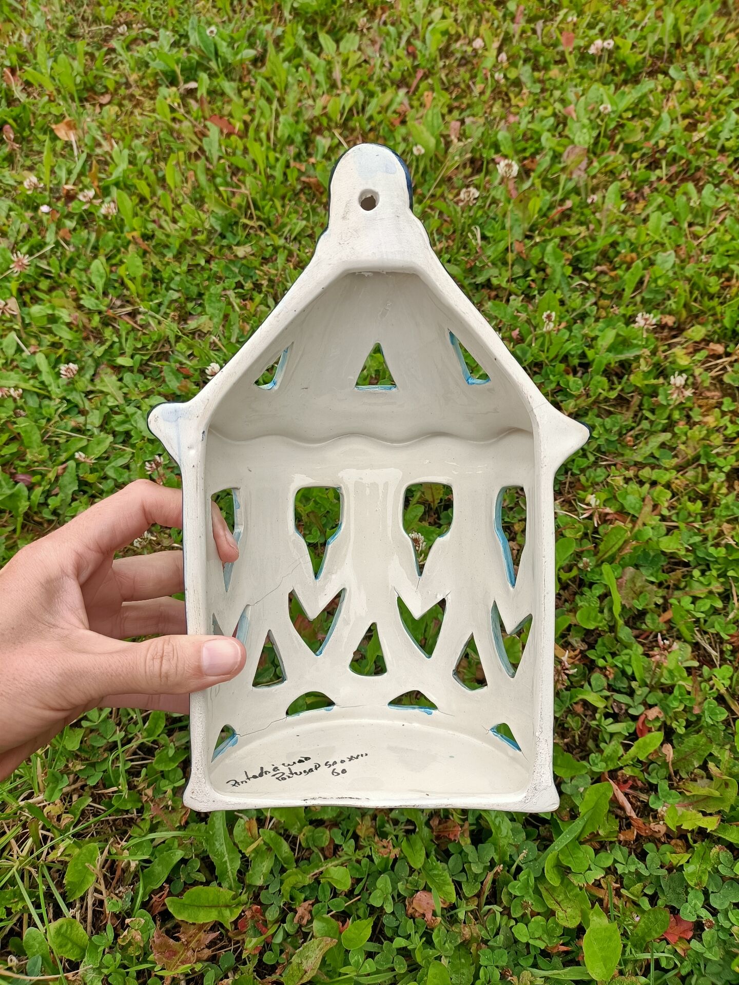 Retro wall sconces pottery Portugal 💐