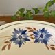 Antique salad bowl in earthenware from Choisy-le-Roi