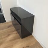 Habitat mouse grey lacquered sideboard