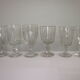 6 old bistro glasses from 1900-1920
