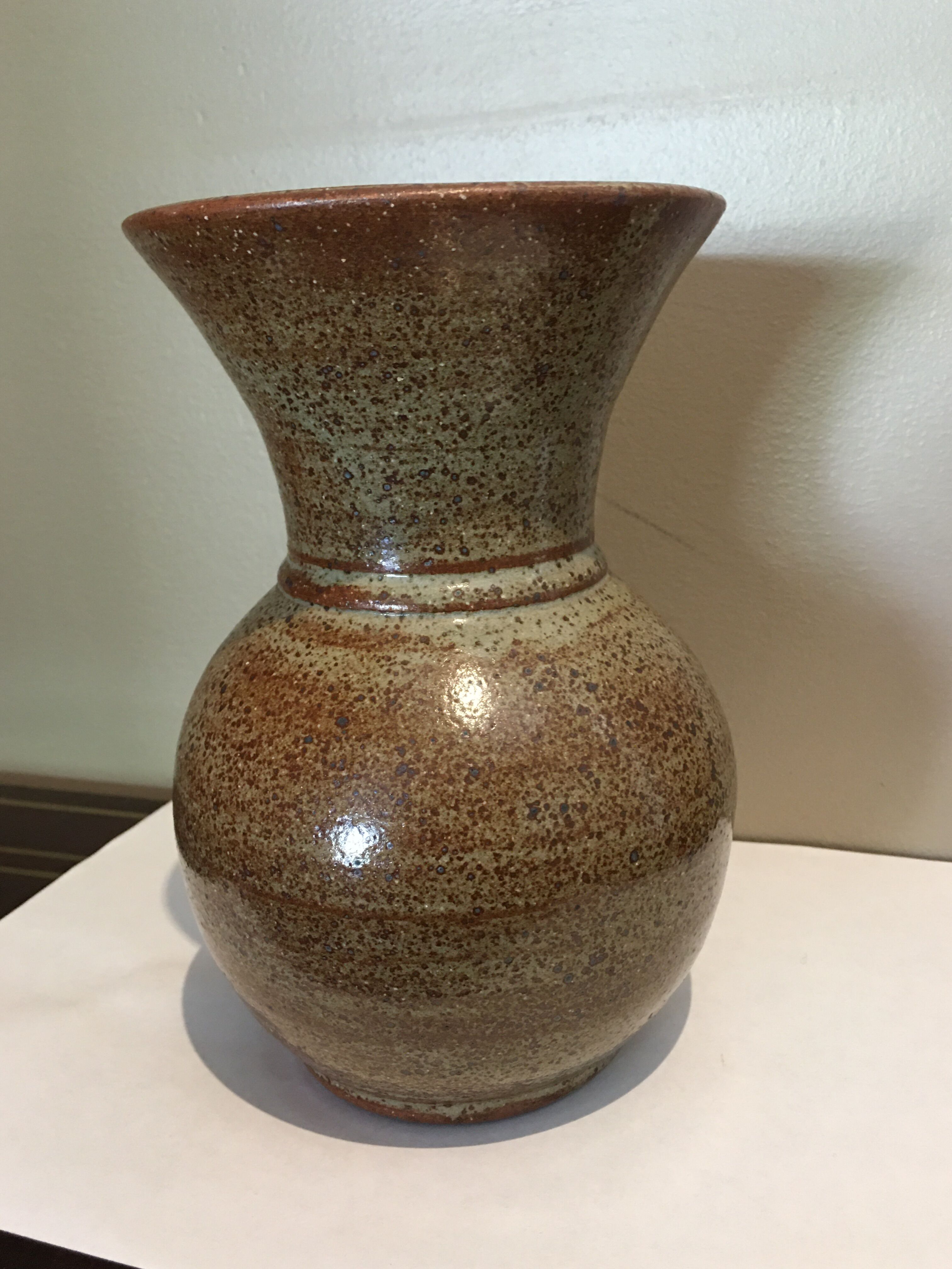 Vintage sandstone vase