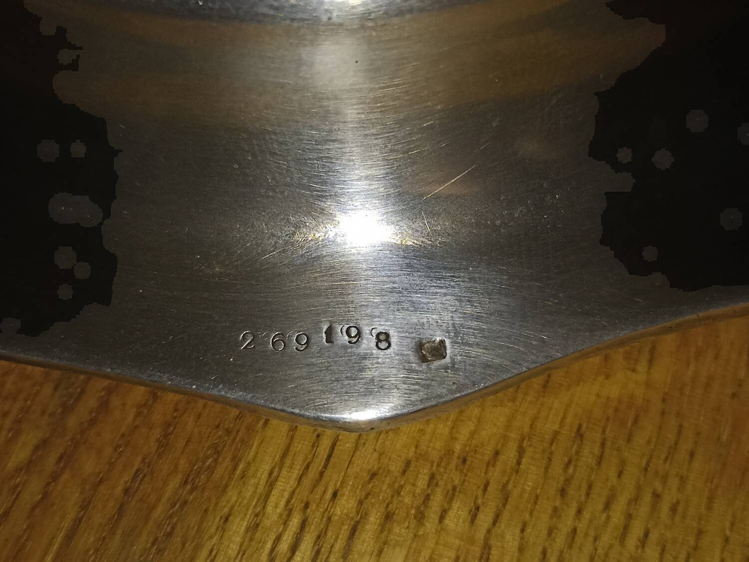 Christofle silver tray